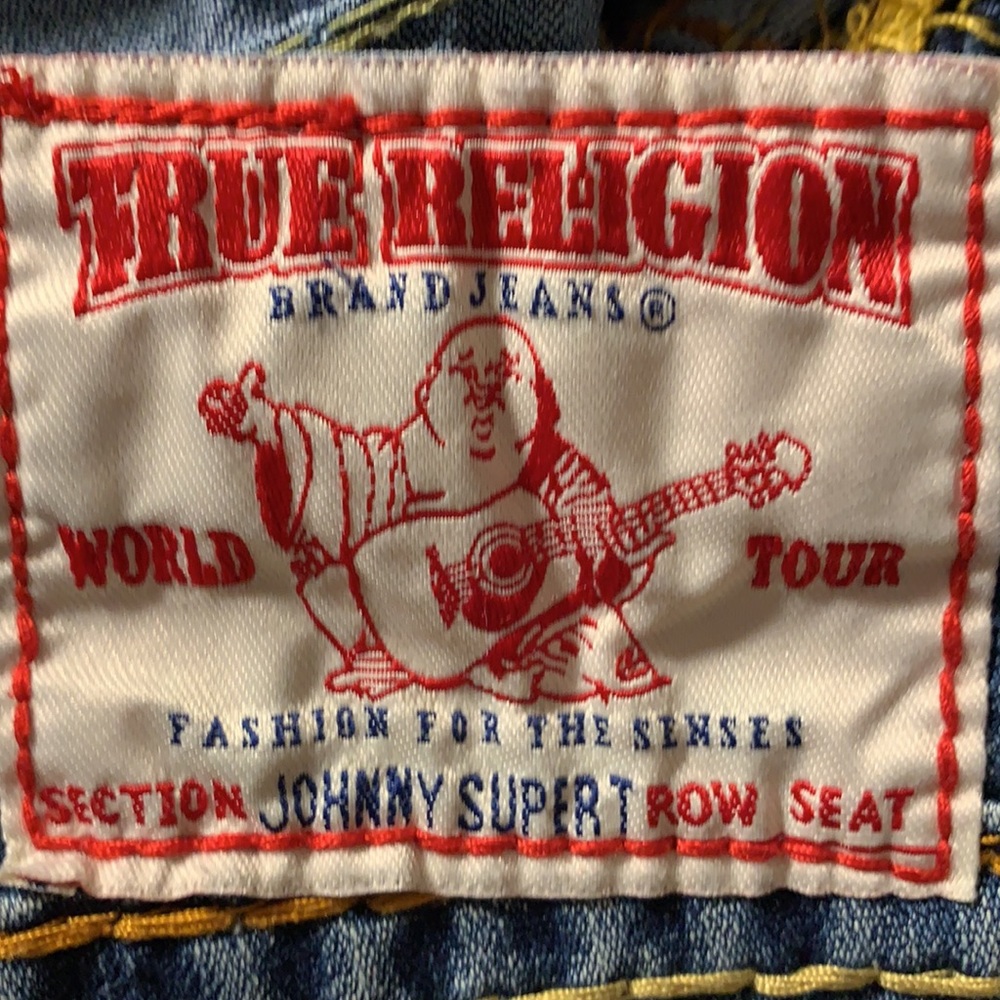 SOLD True religion size 28 Johnny Super T Flared/bell bottom - Picture 4 of 13
